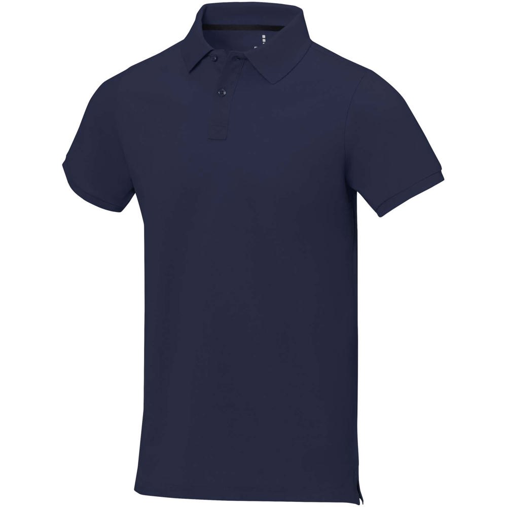 Calgary 200 g/m2 short sleeve men's polo - Navy