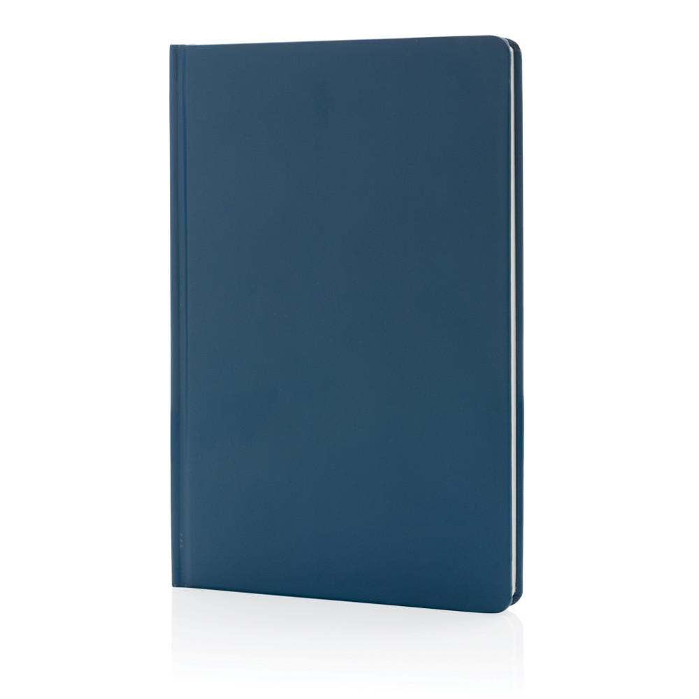 A5 Impact stone paper hardcover notebook - blue (± PMS 2377C)