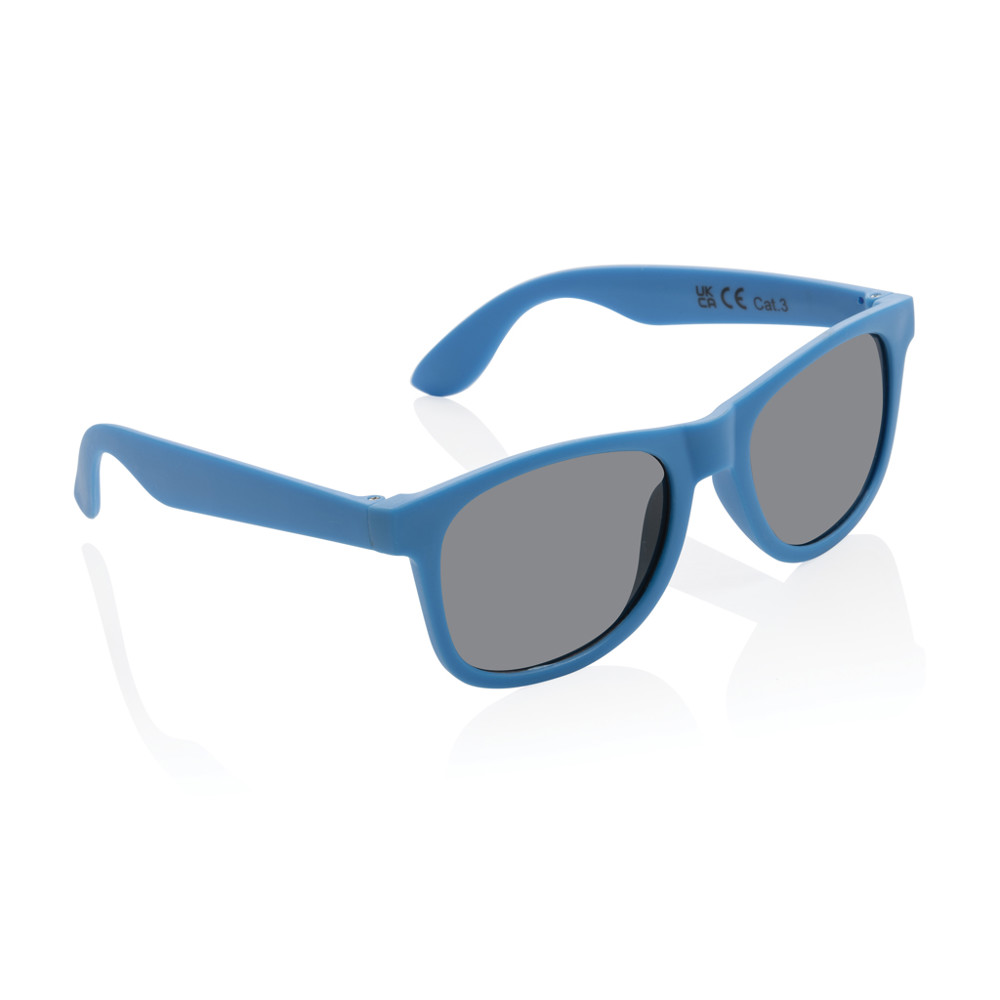 RCS recycled PP plastic sunglasses - blue (± PMS 660C)