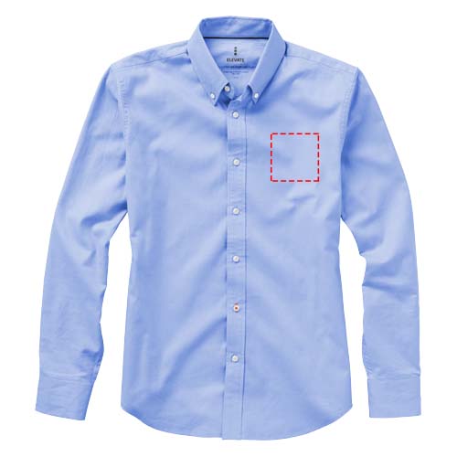 Vaillant 142 g/m2 long sleeve men's oxford shirt
