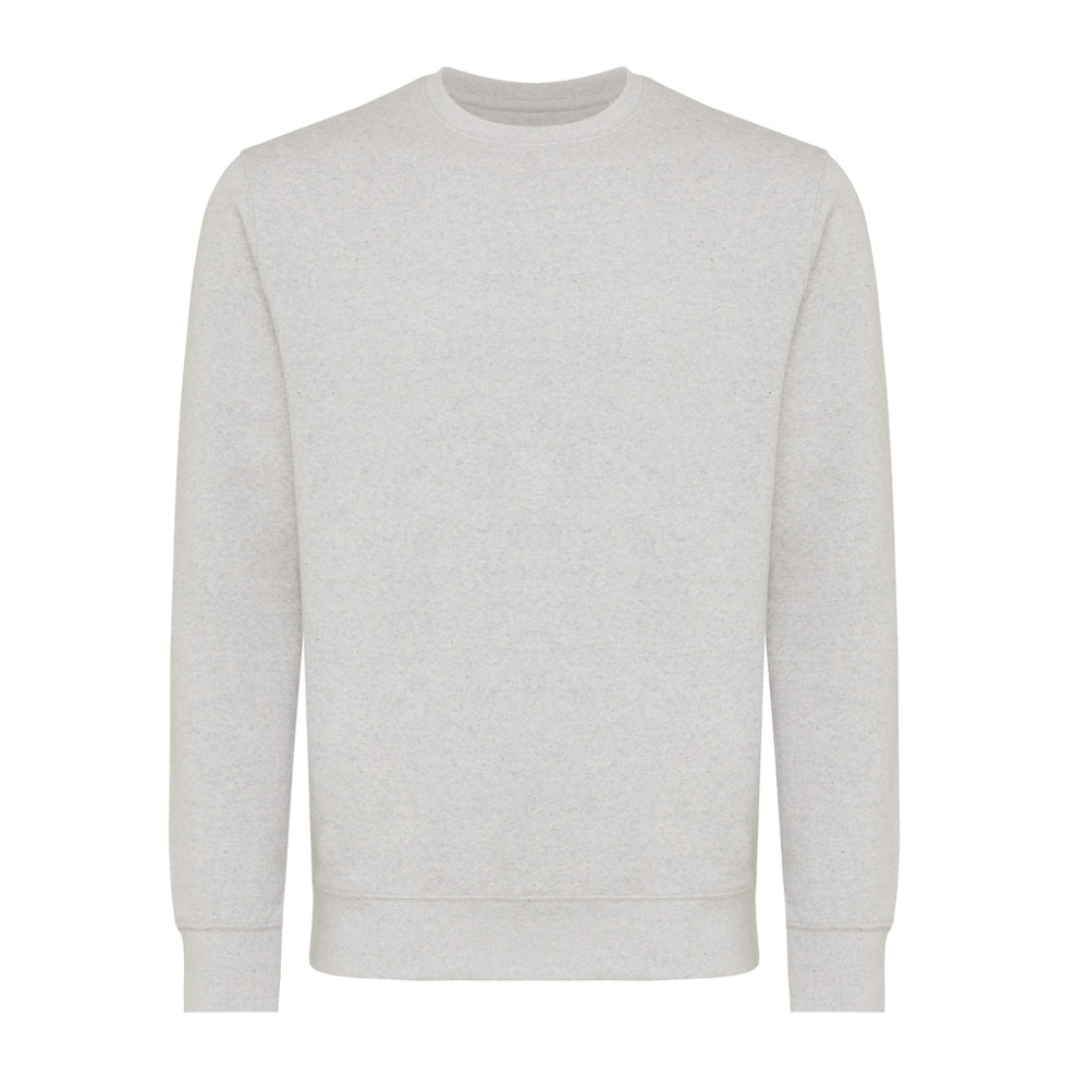 IQONIQ Etosha lightweight recycled cotton crew neck - light heather grey (± PMS light heather grey)