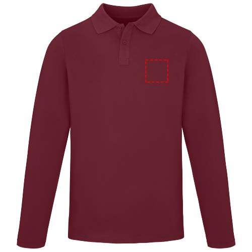 Calgary 180 g/m2 long sleeve men's polo