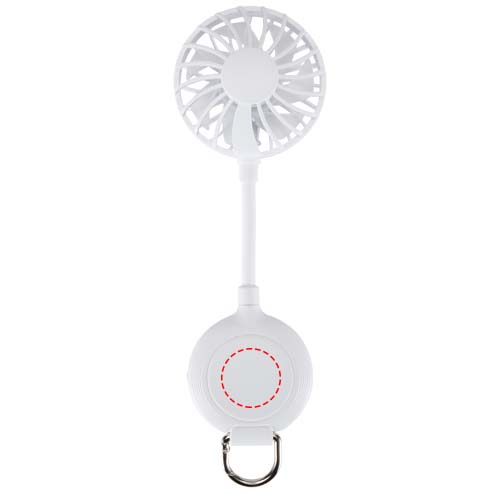 Ventio recycled plastic magnetic portable fan