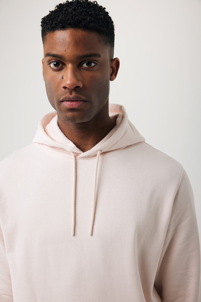 IQONIQ Rila lightweight recycled cotton hoodie