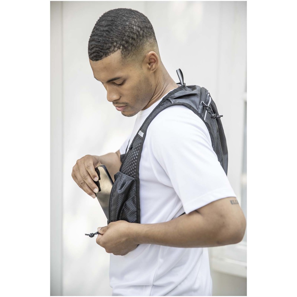 Varyon GRS recycled running vest hydration pack 5L