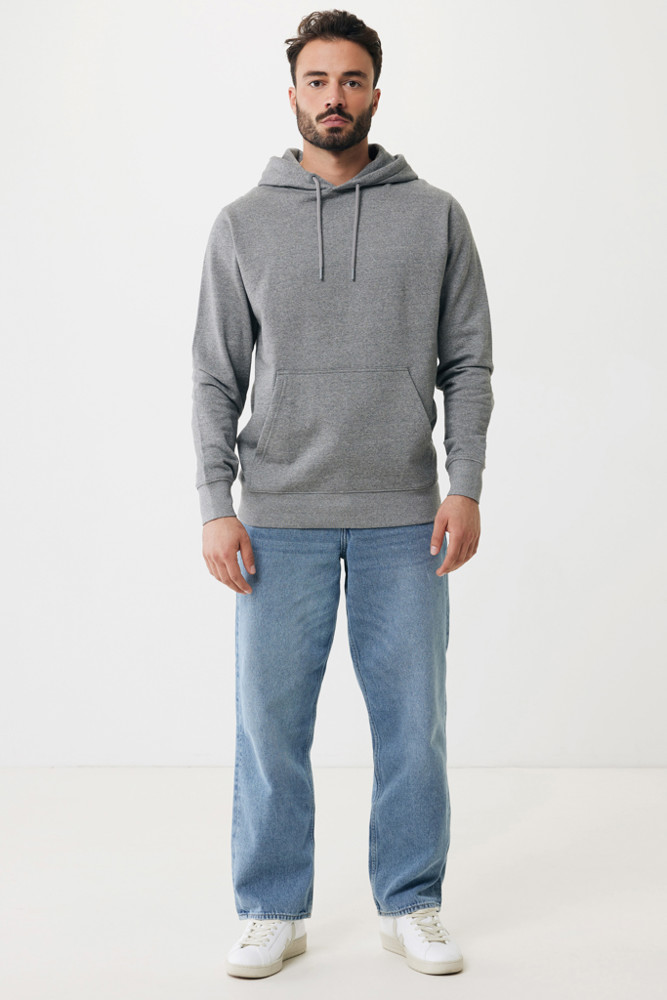 IQONIQ Rila lightweight recycled cotton hoodie