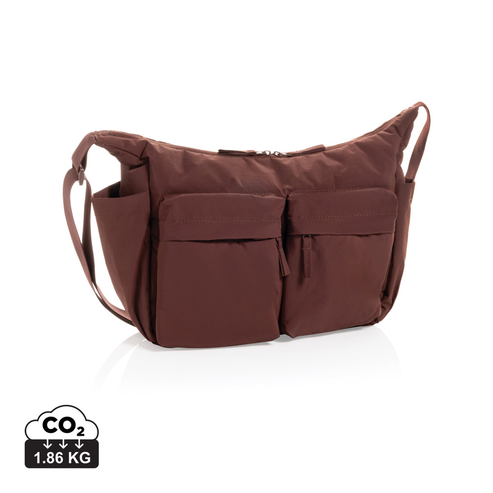 KENTO URBAN RCS recycled nylon padded crossover bag