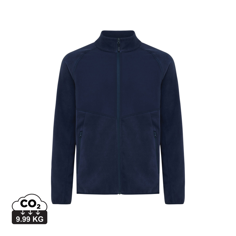 IQONIQ Talung recycled polyester microfleece zip through
