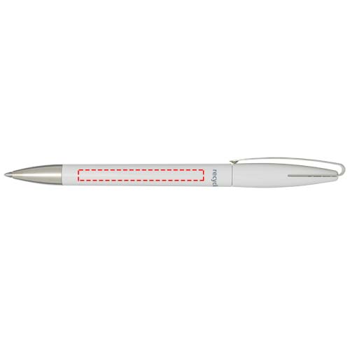 Ana recycled plastic ballpoint pen (blue ink)