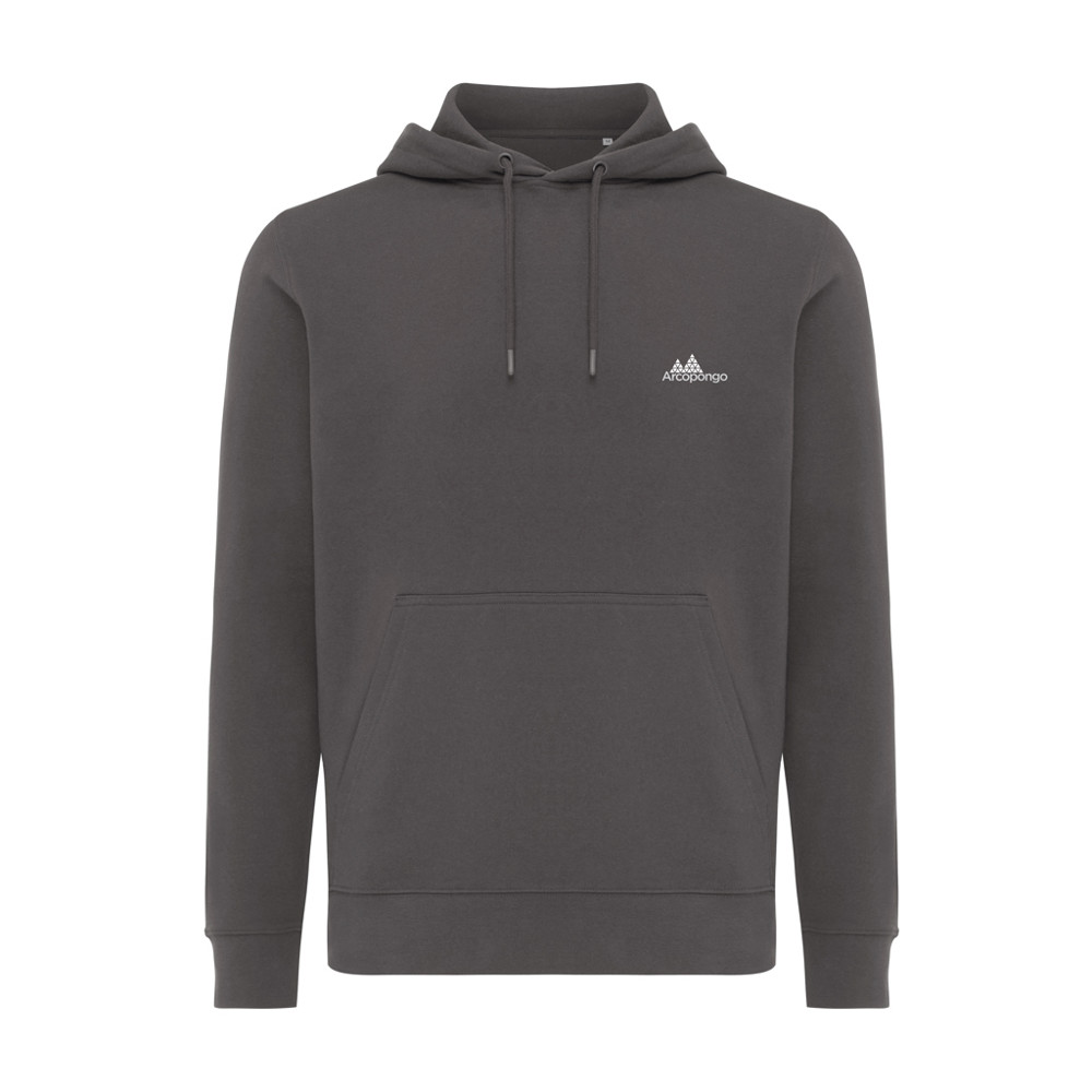 IQONIQ Rila lightweight recycled cotton hoodie