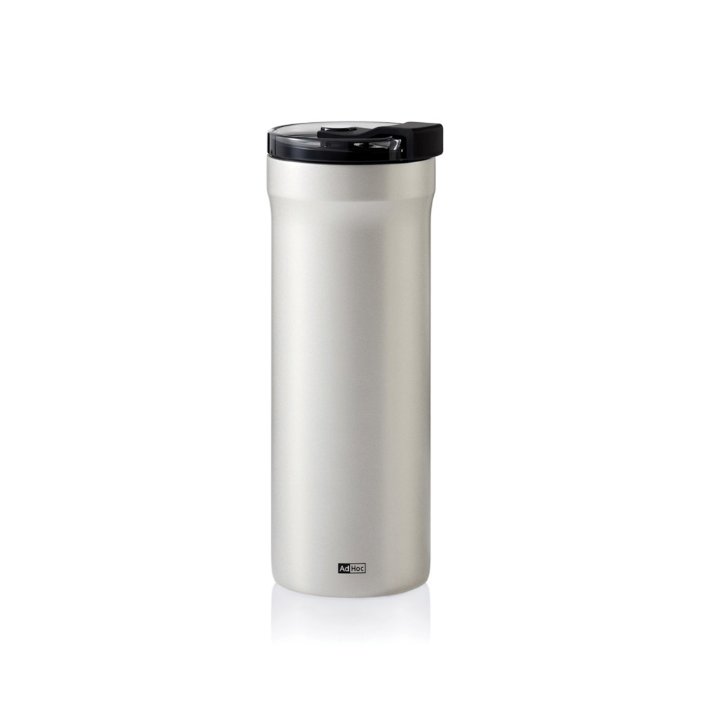 AdHoc Thermal Mug Pulse - light grey (± PMS light grey)