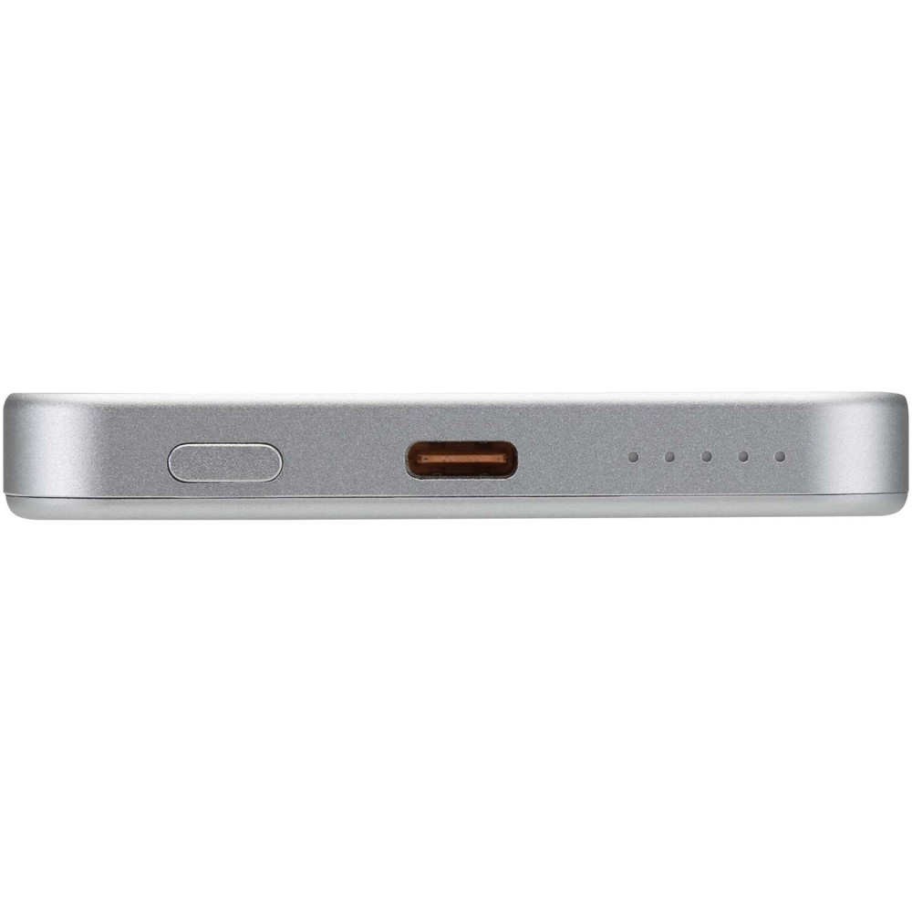 Avis 5000 mAh RCS recycled aluminium magnetic power bank 
