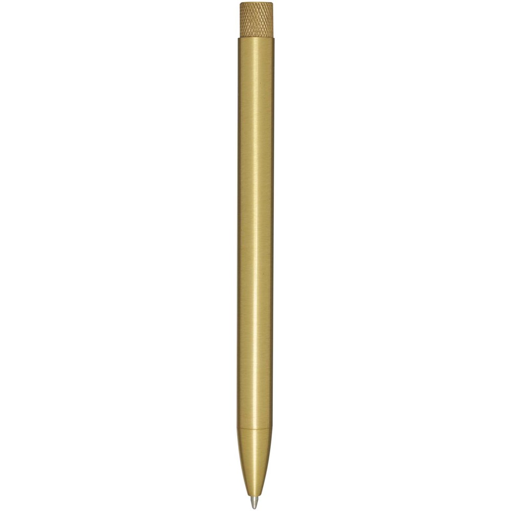 Beatriz recycled brass ballpoint pen (blue ink)