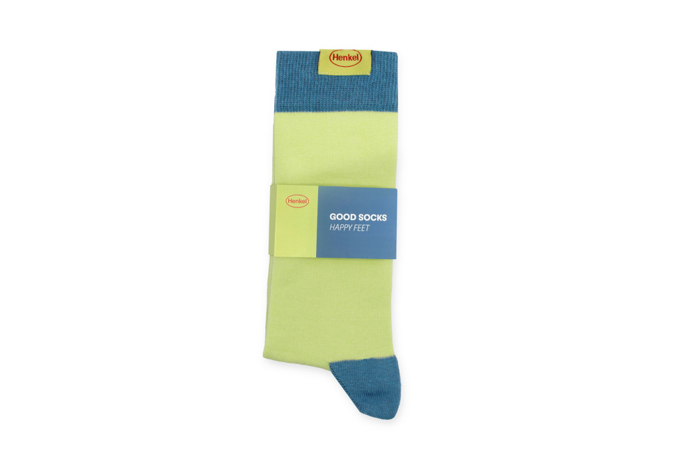 Henkel socks Soft mint/fresh blue