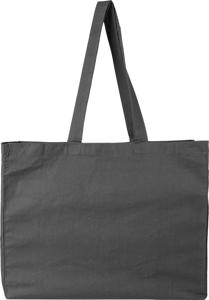 Cotton (180 gsm) shopping bag Maleya - grey