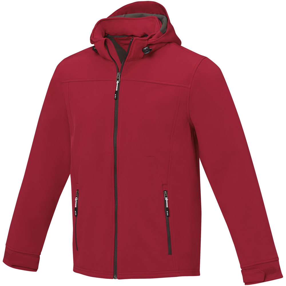 Langley men's softshell jacket - Red