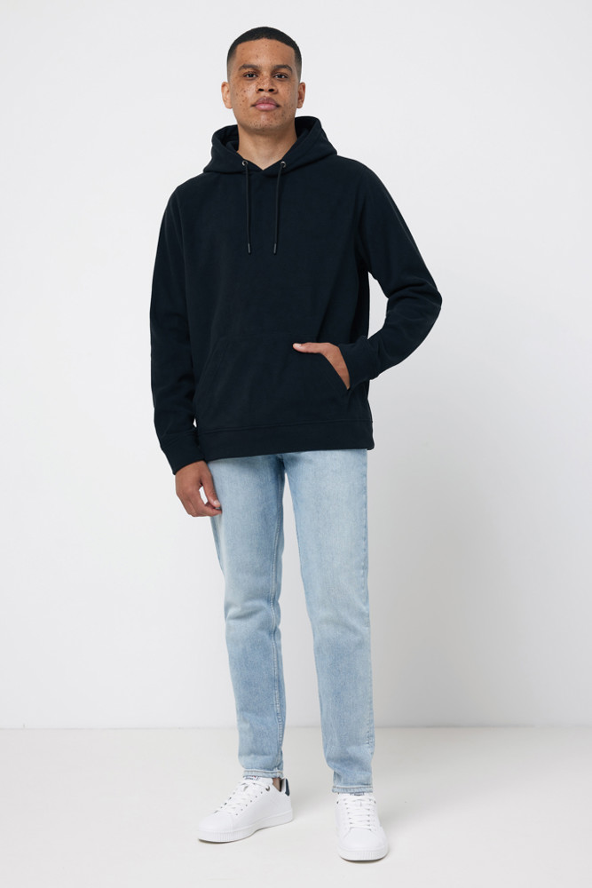 IQONIQ Trivor recycled polyester microfleece hoodie