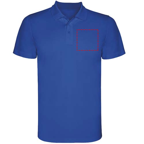 Monzha 150 g/m² short sleeve men's sports polo