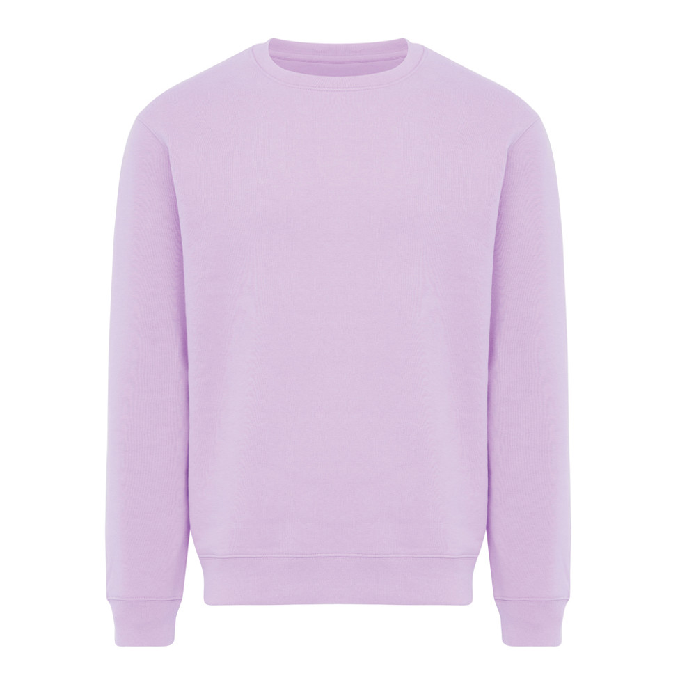 IQONIQ Torla recycled cotton crew neck - lavender (± PMS 15-3716TCX)