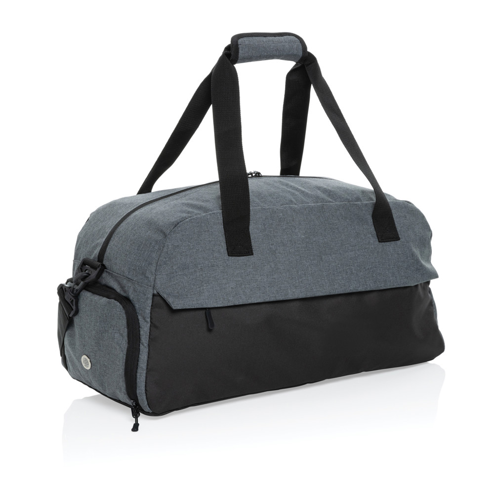 Kazu AWARE™ RPET basic weekend duffel - grey (± PMS Grey)
