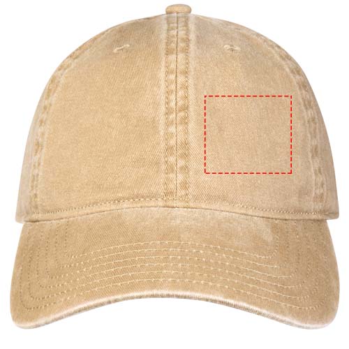 Grafton 6 panel 270 g/m² washed cap