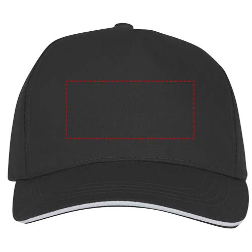 Ceto 5 panel 175 g/m2 sandwich cap