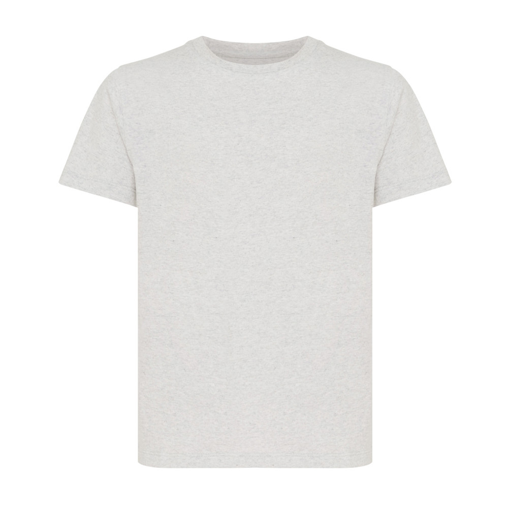 IQONIQ Koli kids lightweight recycled cotton t-shirt - light heather grey (± PMS light heather grey)