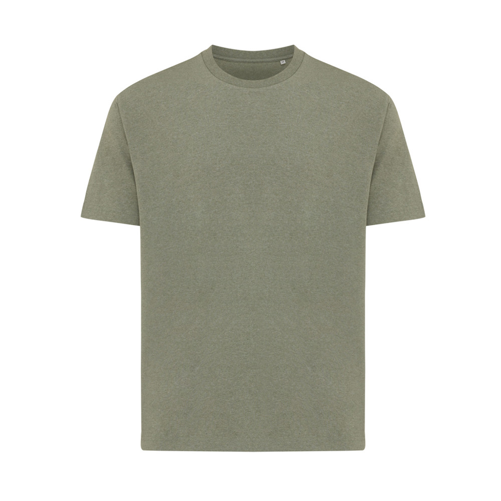 IQONIQ Teide recycled cotton t-shirt - heather green (± PMS heather green)
