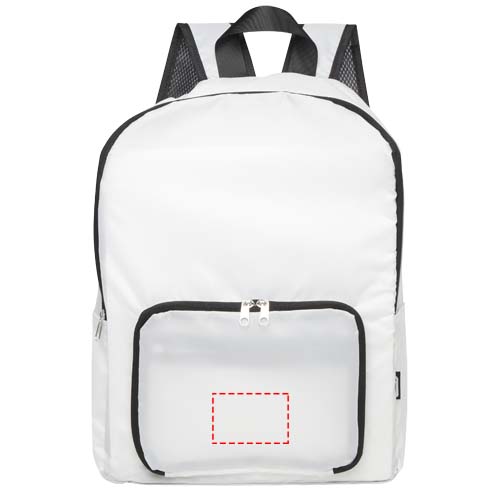 EcoFold RPET foldable backpack 15L