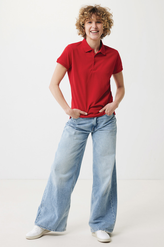 IQONIQ Yosemite women recycled cotton pique polo