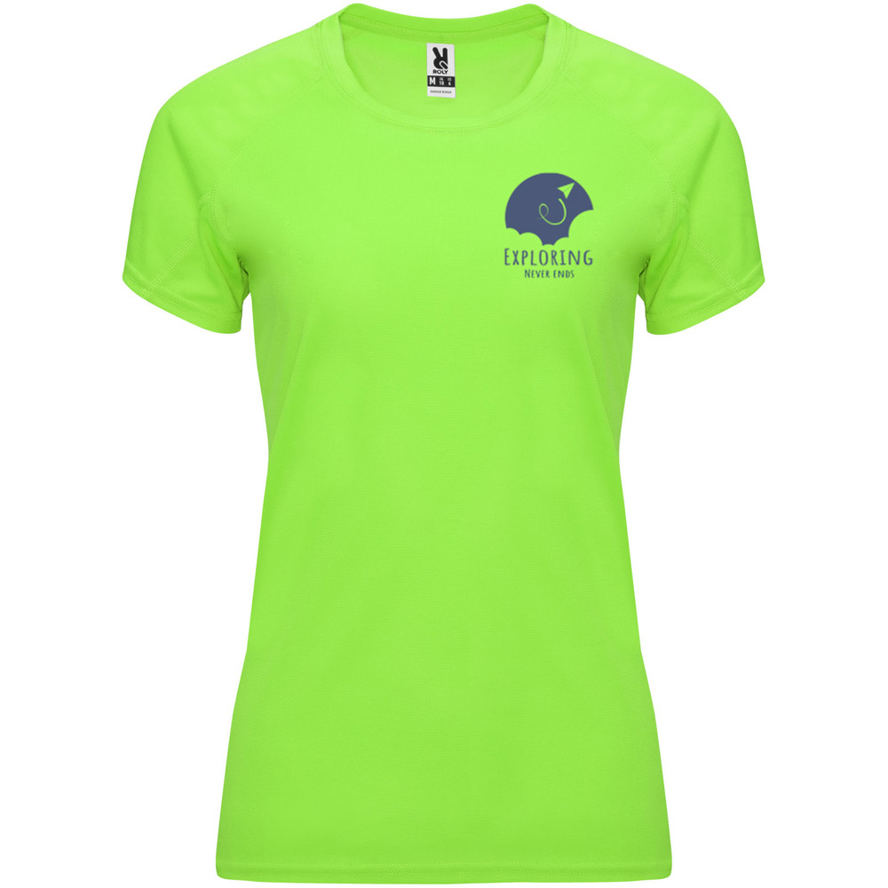 Bahrain 135 g/m2 short sleeve women's sports t-shirt