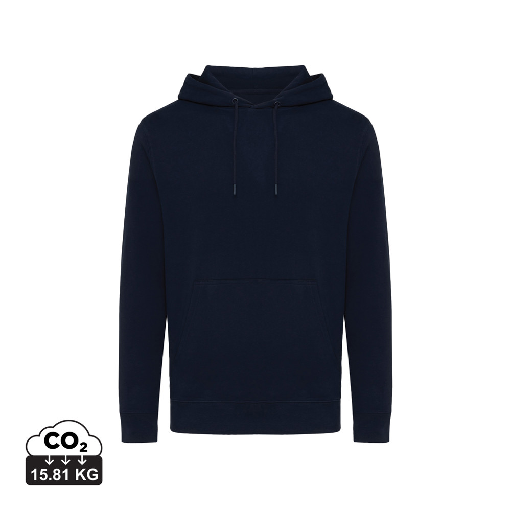 IQONIQ Rila lightweight recycled cotton hoodie