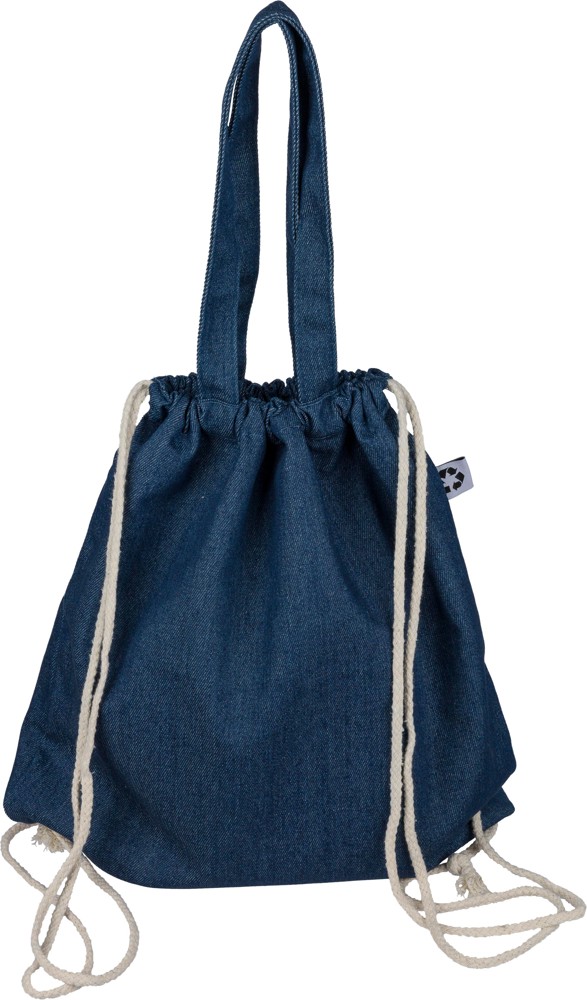 Drawstring bag Dex | Denim | 6.6 l