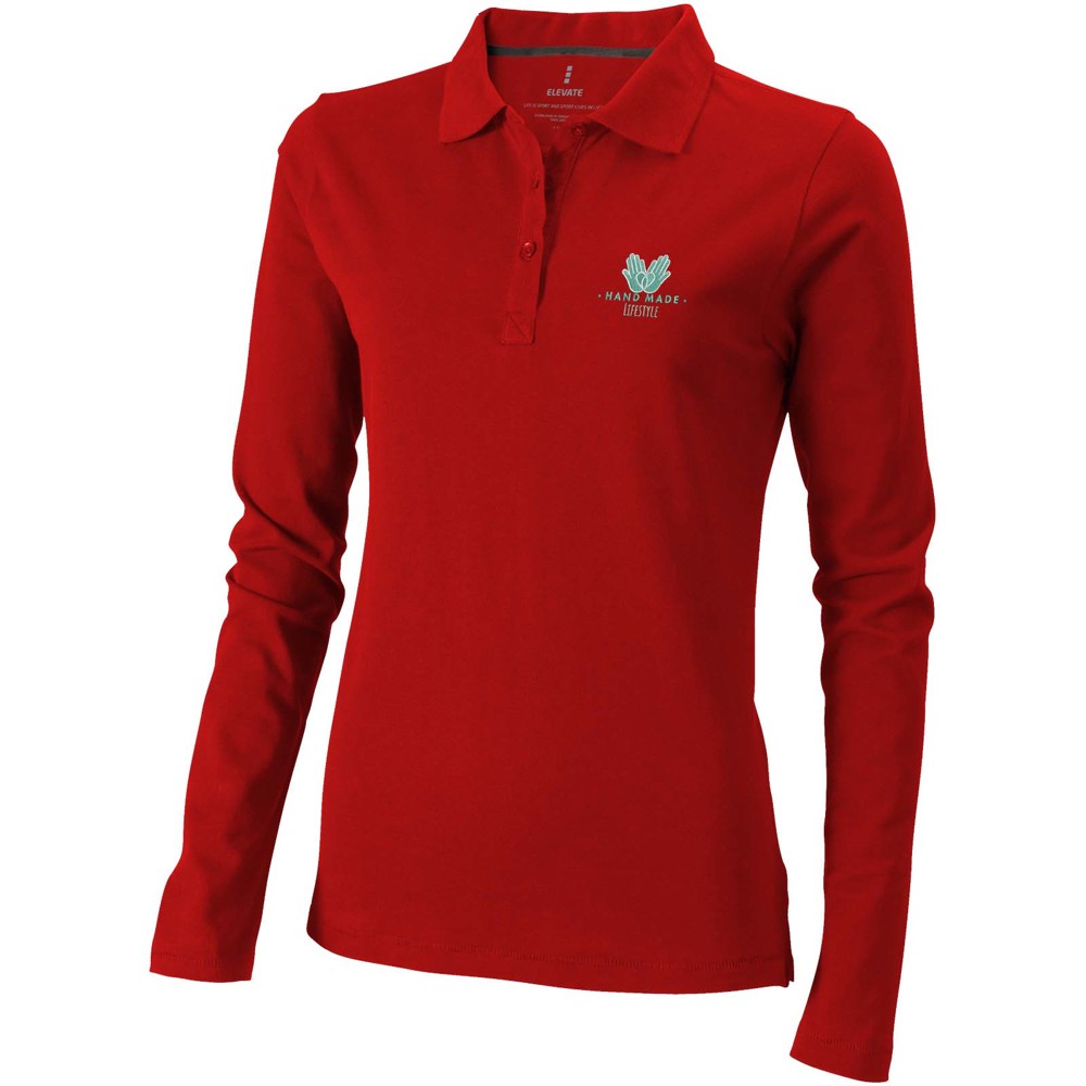 Calgary 180 g/m2 long sleeve women's polo
