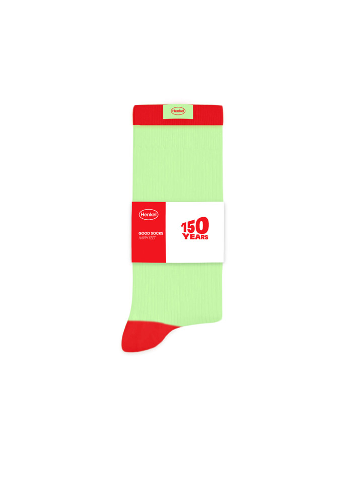 Henkel 150 years sock green