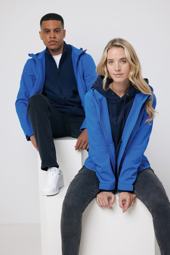 IQONIQ Makalu men recycled polyester soft shell jacket
