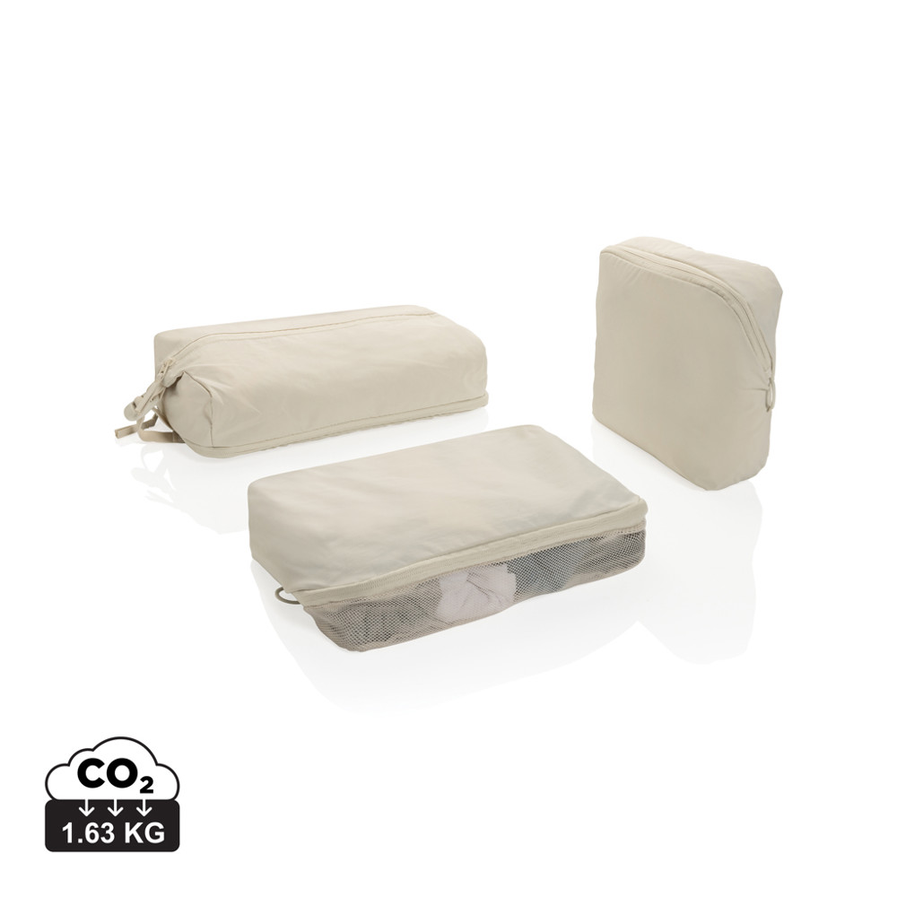 KENTO URBAN RCS recycled nylon packing cube set