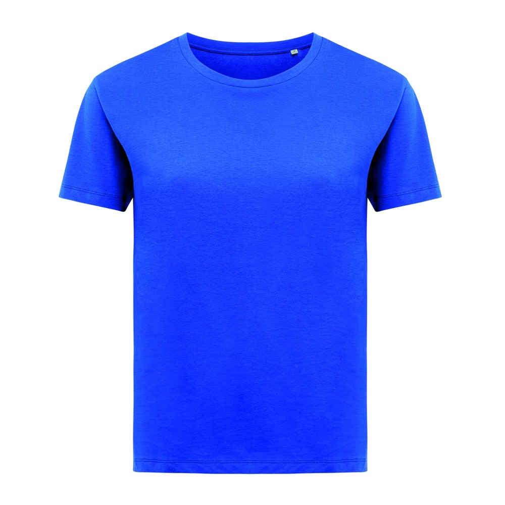 IQONIQ Yala women lightweight recycled cotton t-shirt - royal blue (± PMS 19-4050 TCX)