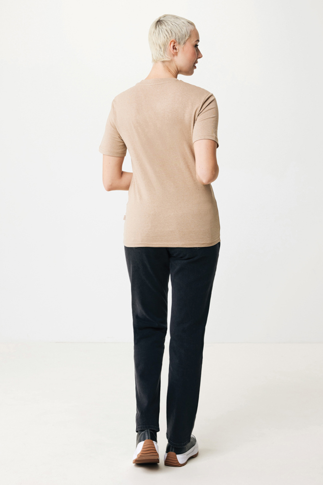 IQONIQ Manuel recycled cotton t-shirt undyed