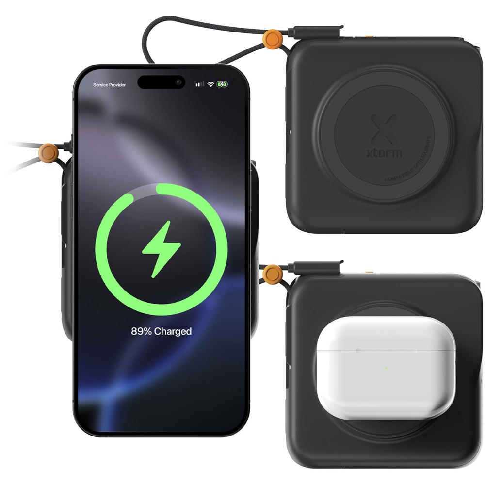 Xtorm TravelPro 30W 10.000 mAh 3-in-1 travel charger 