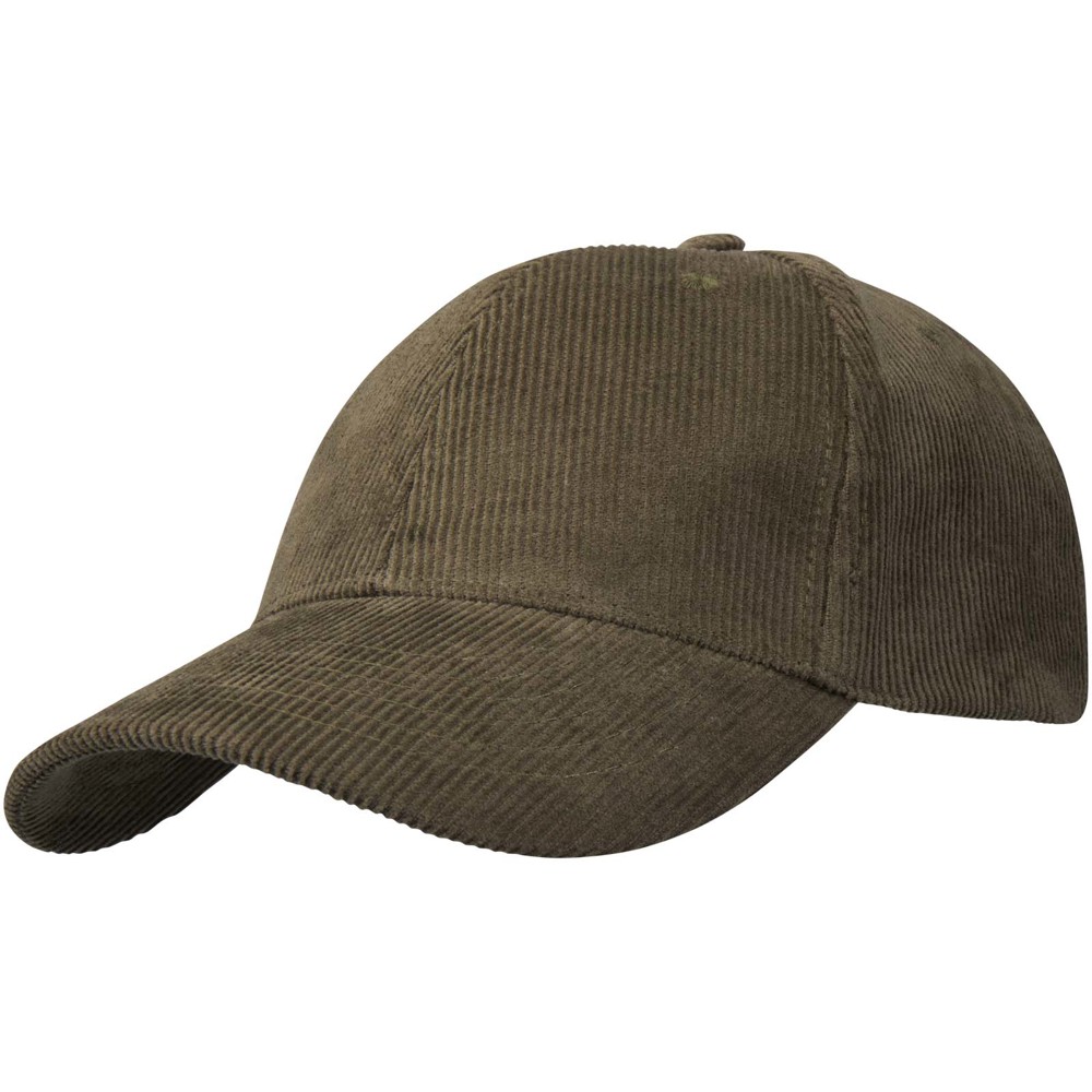 Hutton 6 panel 280 g/m² recycled corduroy cap