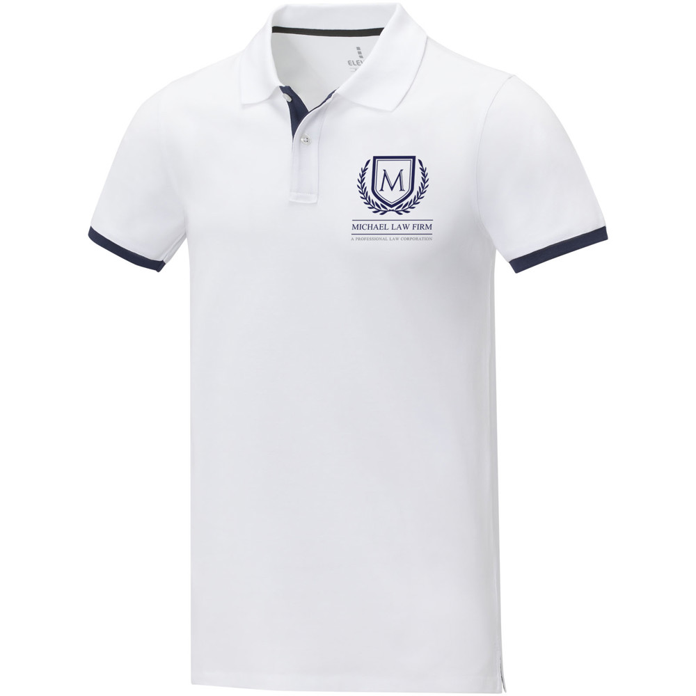 Morgan 200 g/m2 short sleeve men's duotone polo