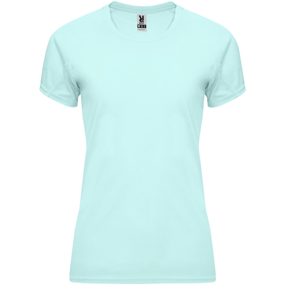 Bahrain 135 g/m2 short sleeve women's sports t-shirt - Mint green