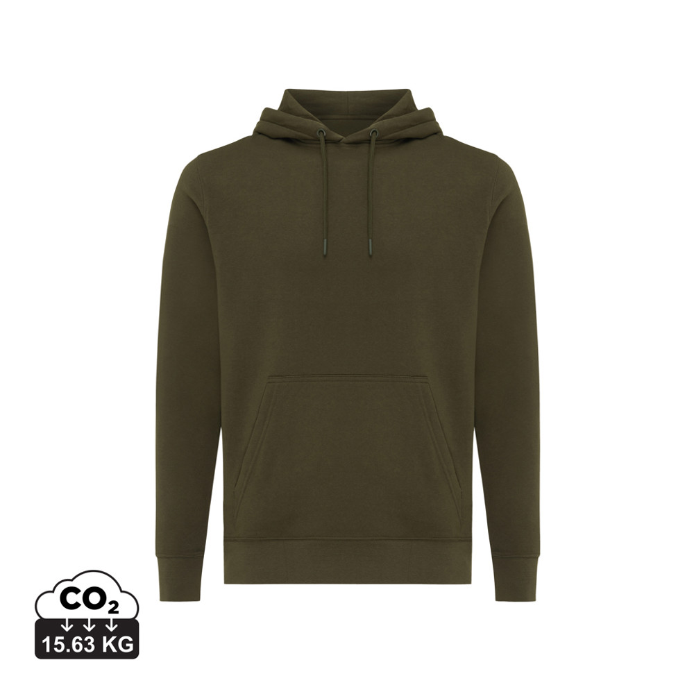 IQONIQ Rila lightweight recycled cotton hoodie