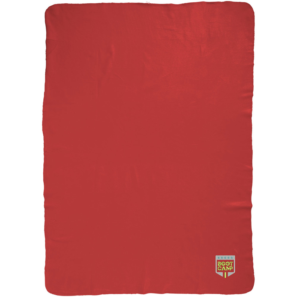 Huggy fleece plaid blanket with carry pouch 150x120 cm