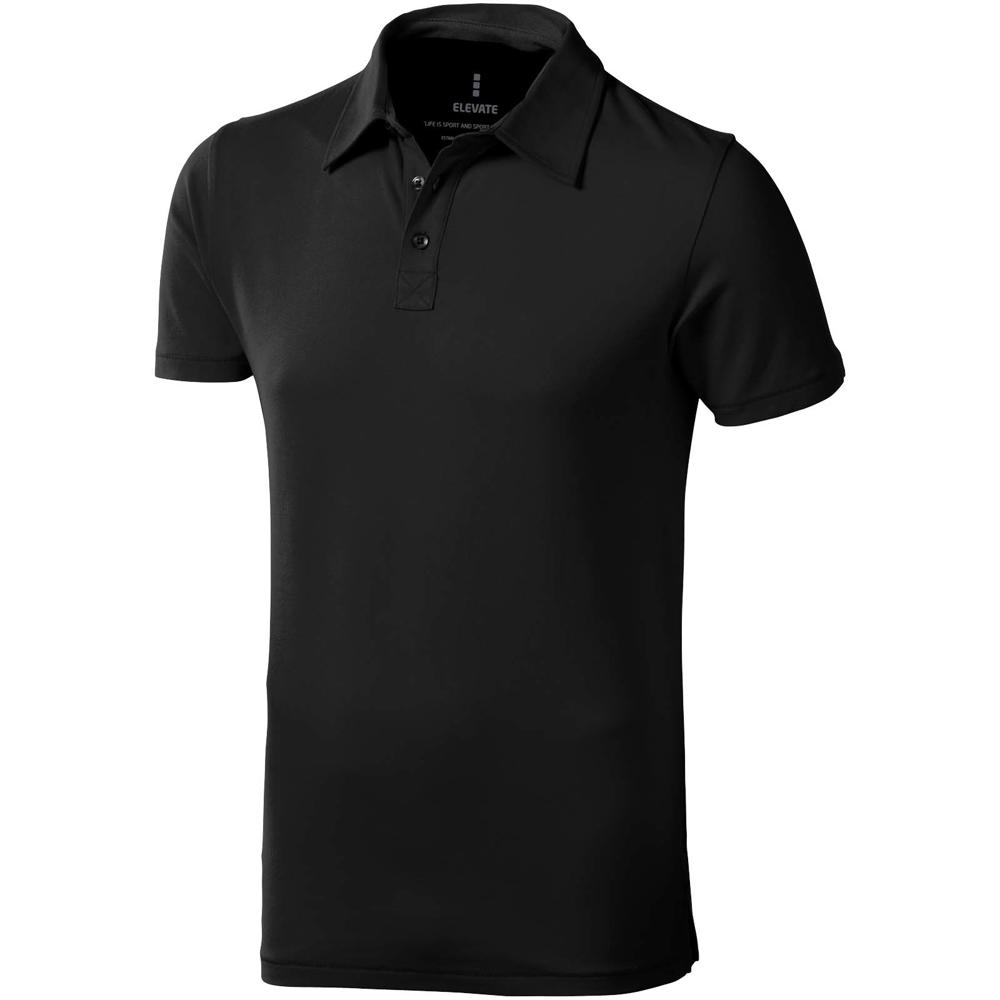 Markham 200 g/m2 short sleeve men's stretch polo - Anthracite