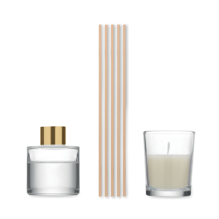 GINGLE - Vanilla diffuser & candle set