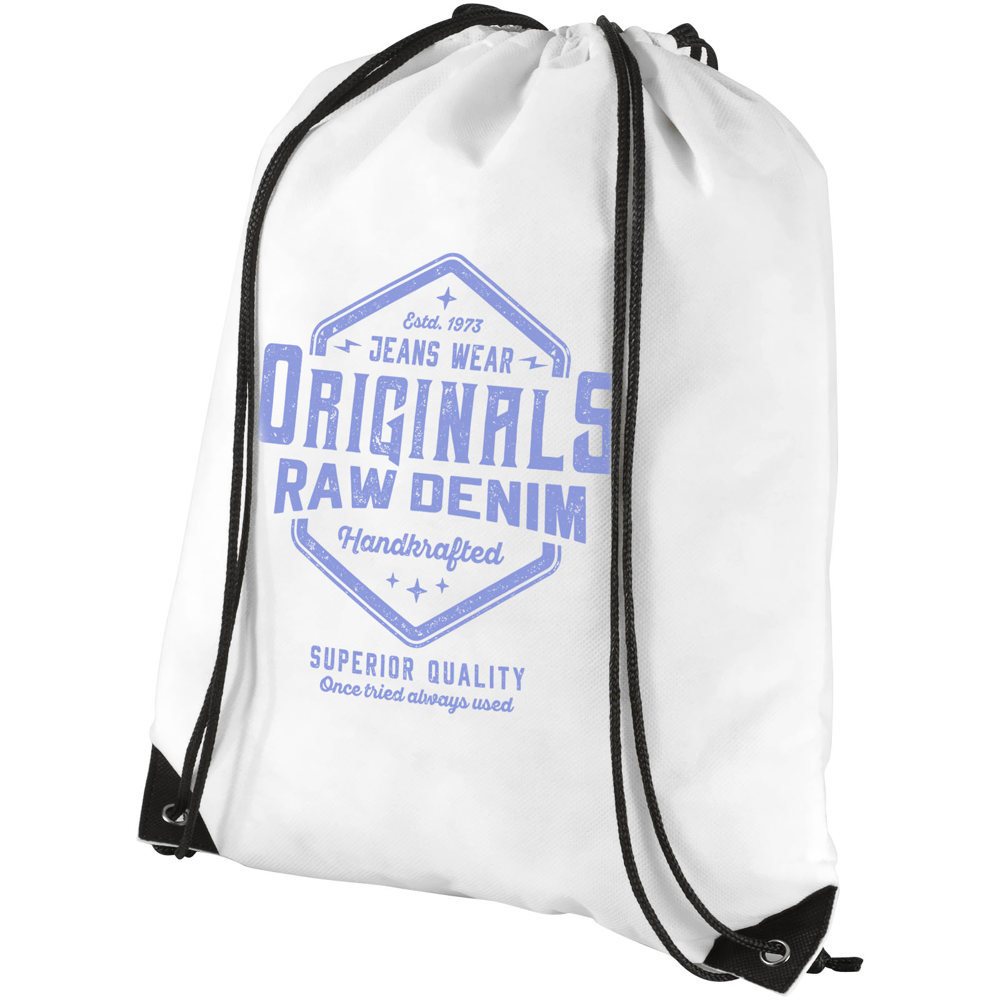 Evergreen non-woven drawstring bag 5L