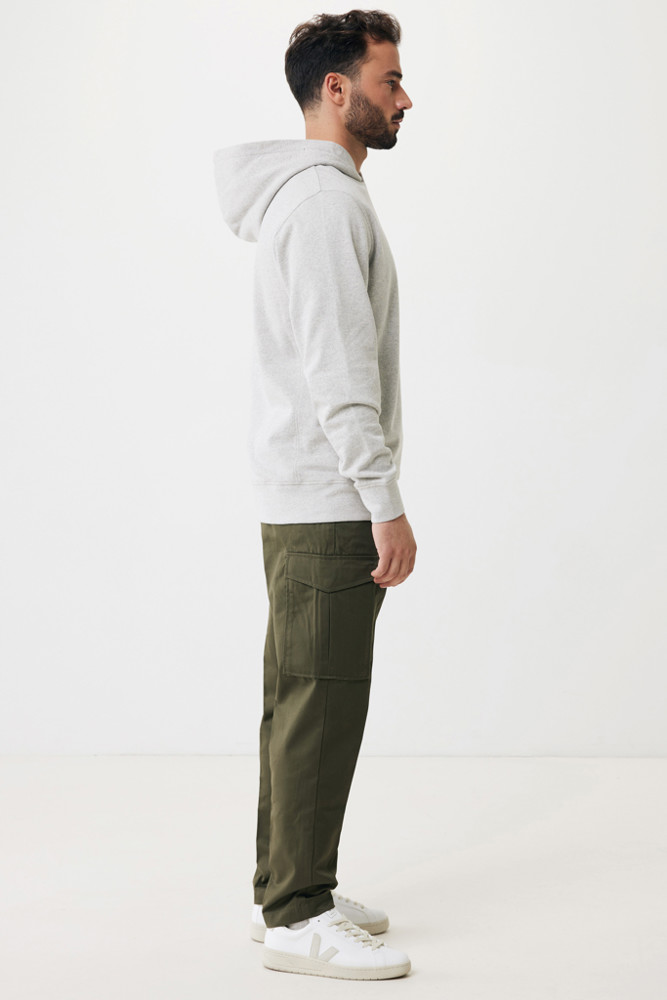 IQONIQ Yengo recycled cotton hoodie with sidepockets