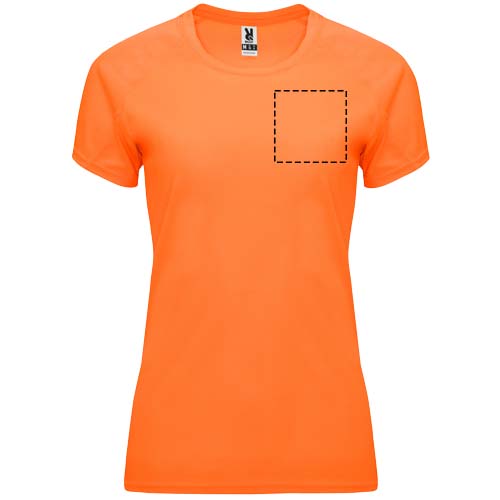 Bahrain 135 g/m2 short sleeve women's sports t-shirt